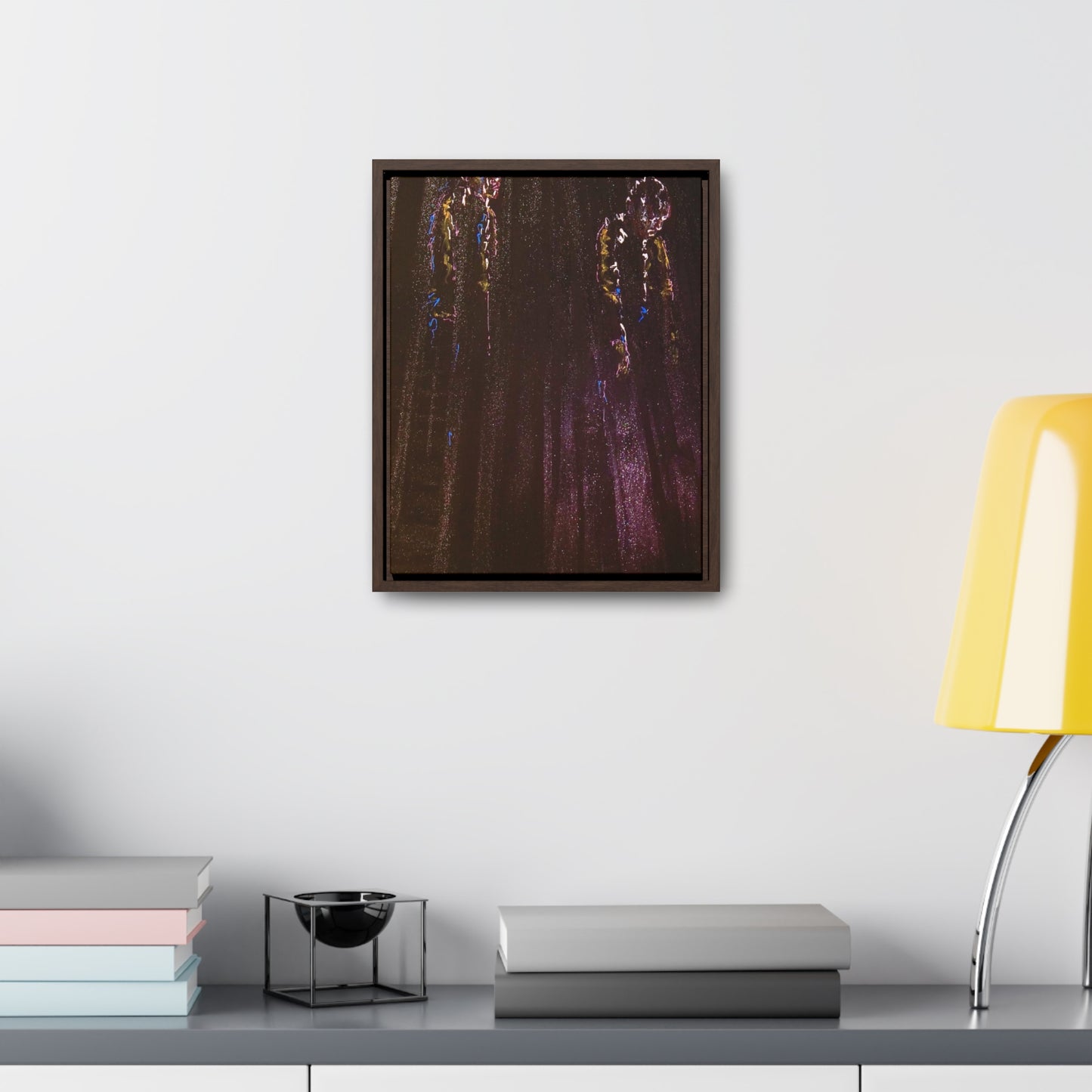 Depression - Framed Canvas Print