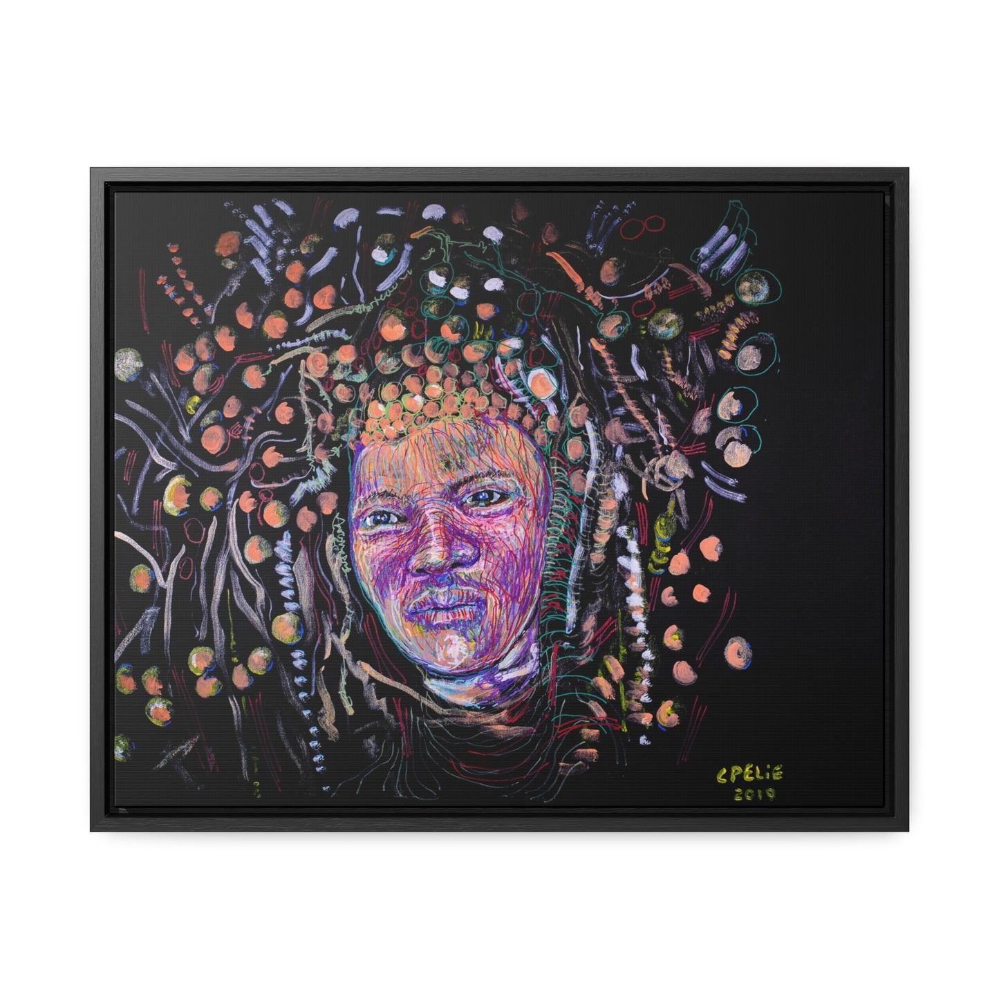 Roots of My People - Framed Canvas Print