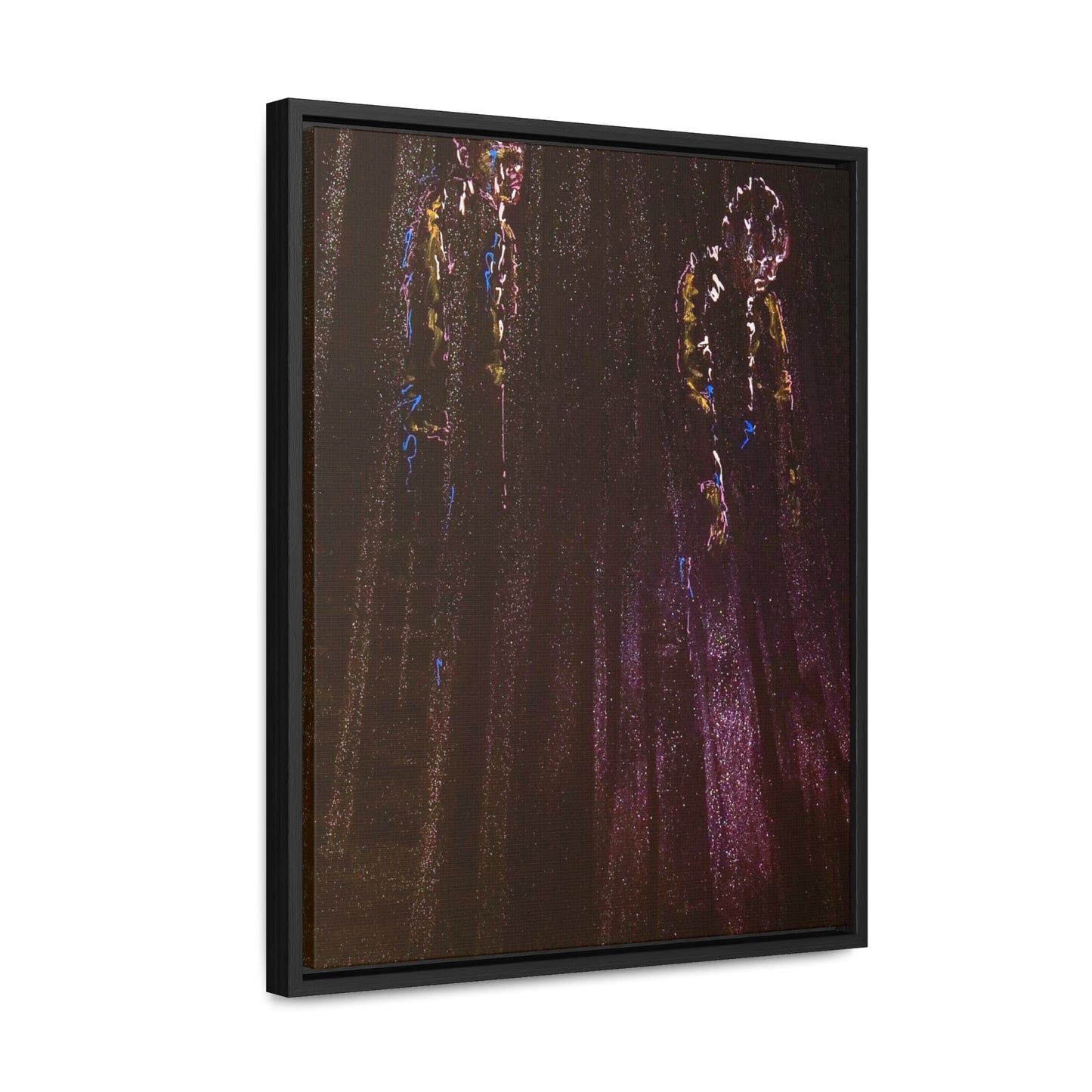 Depression - Framed Canvas Print