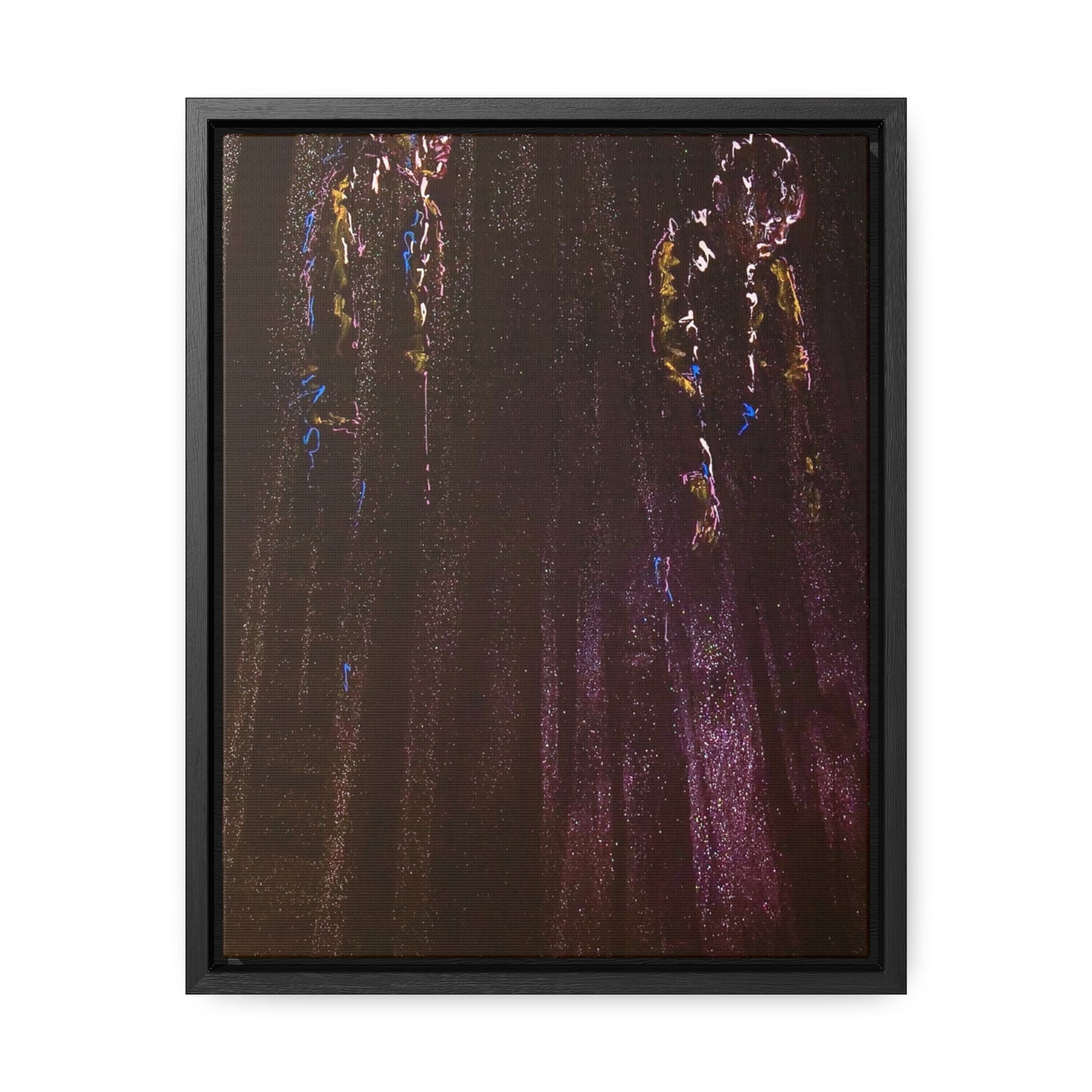 Depression - Framed Canvas Print