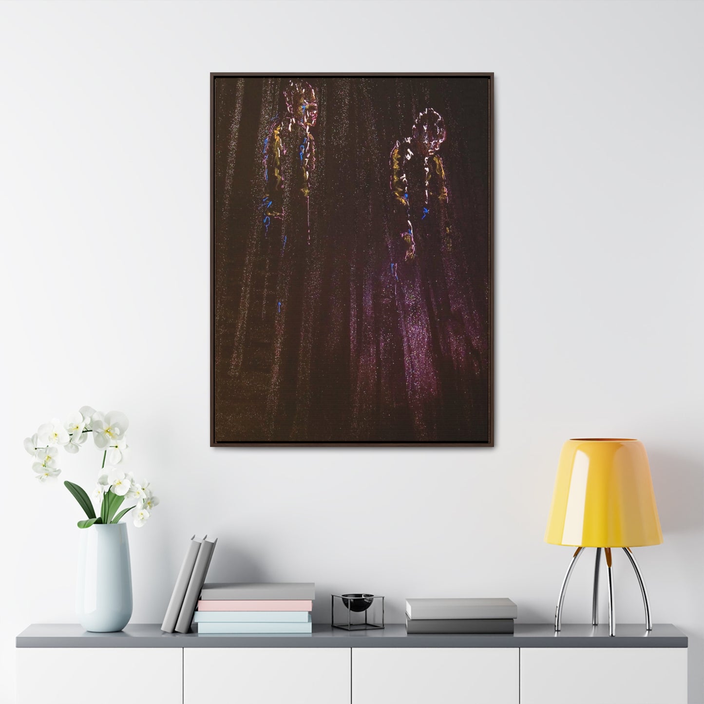 Depression - Framed Canvas Print