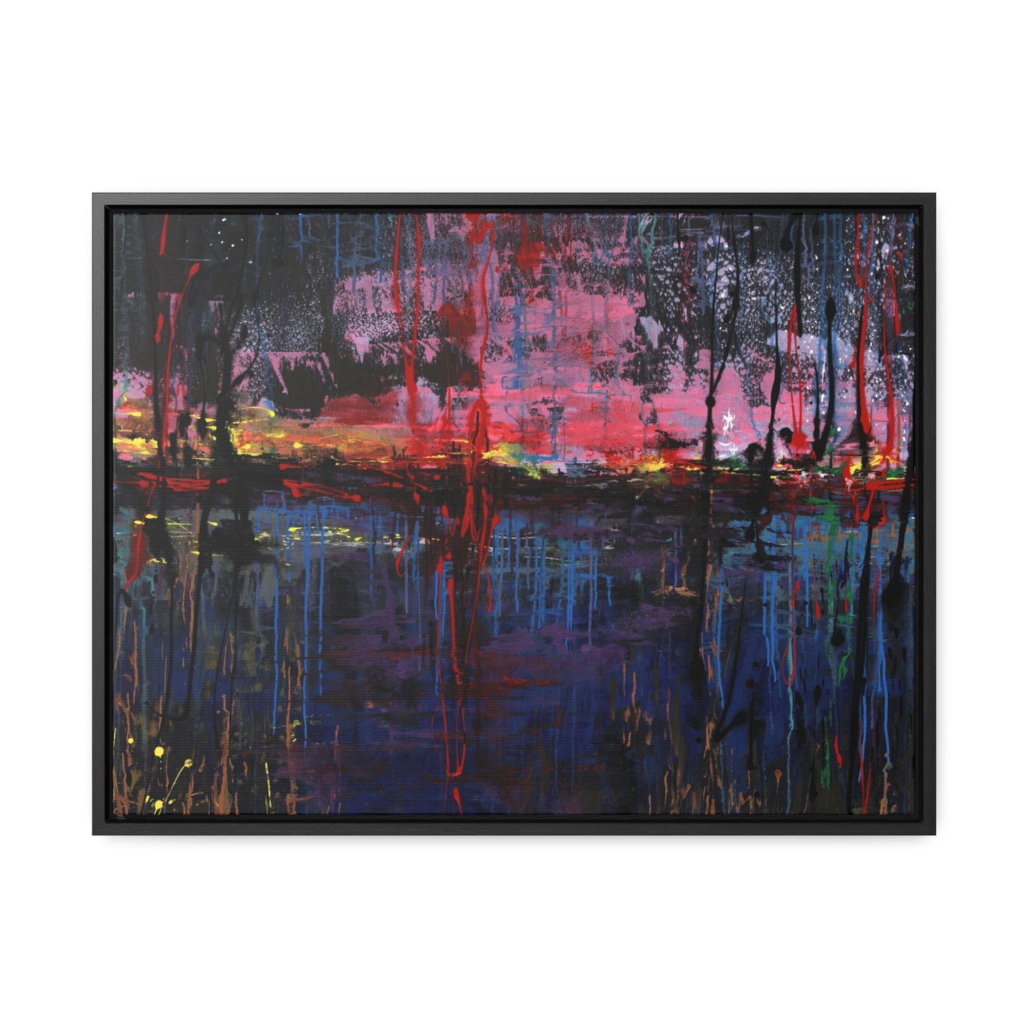 Illumination - Framed Canvas Print