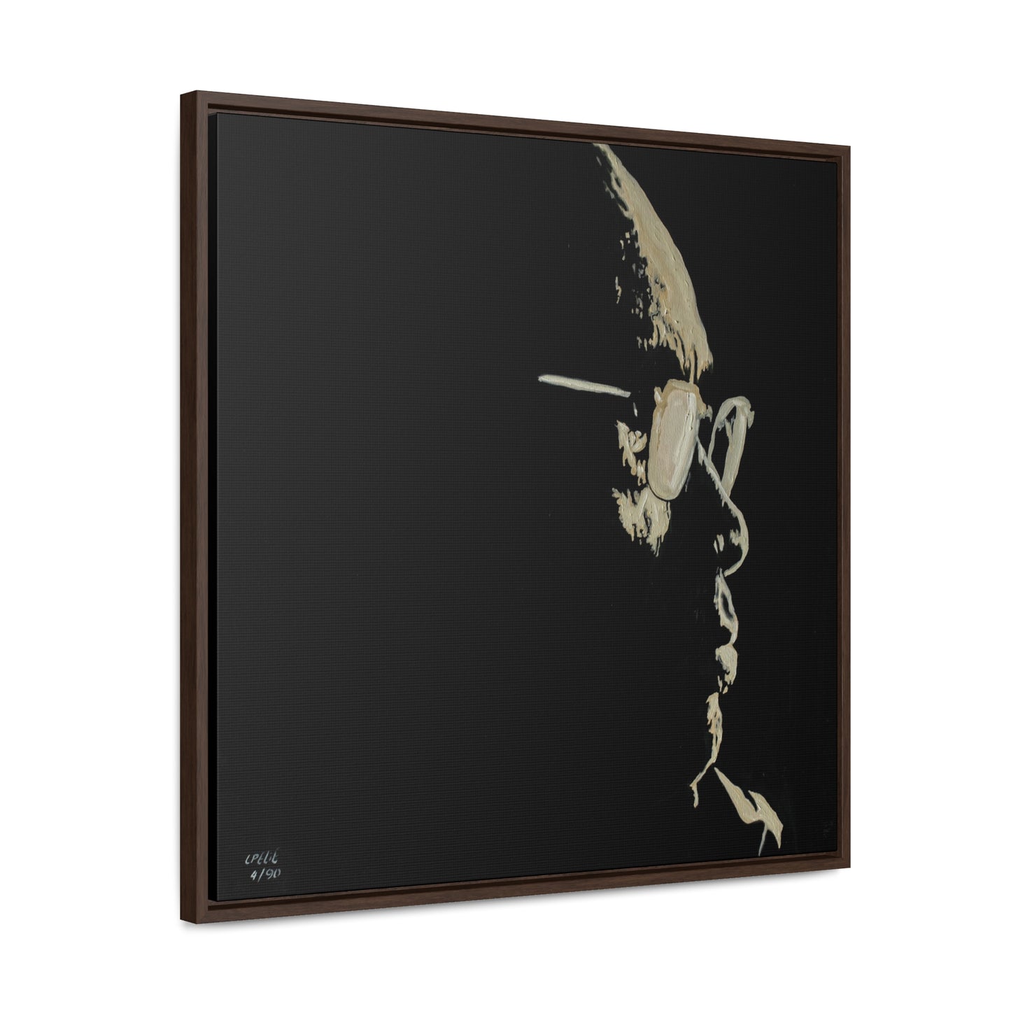 Contemplation - Framed Canvas Print