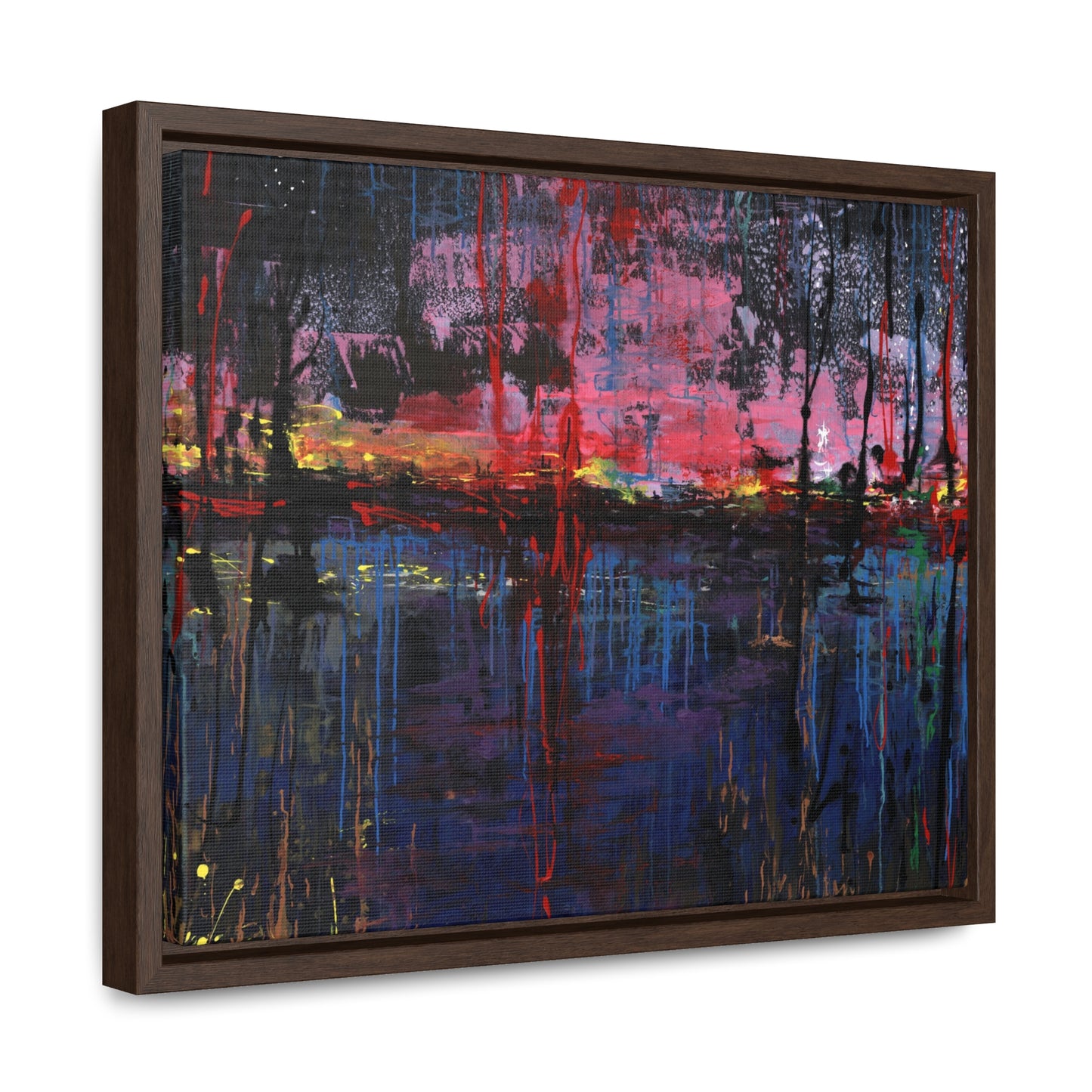 Illumination - Framed Canvas Print