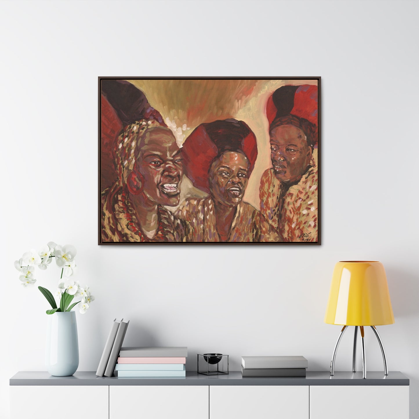 Together We Stand - Framed Canvas Print