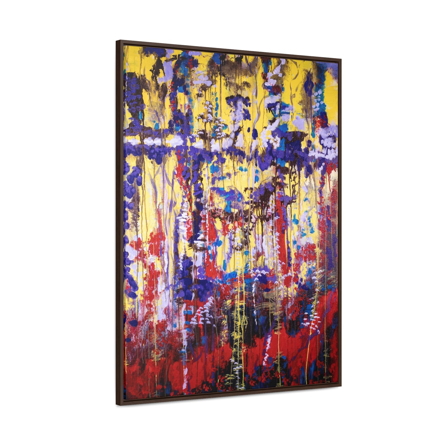 Celebration of Spring - Framed Canvas Print