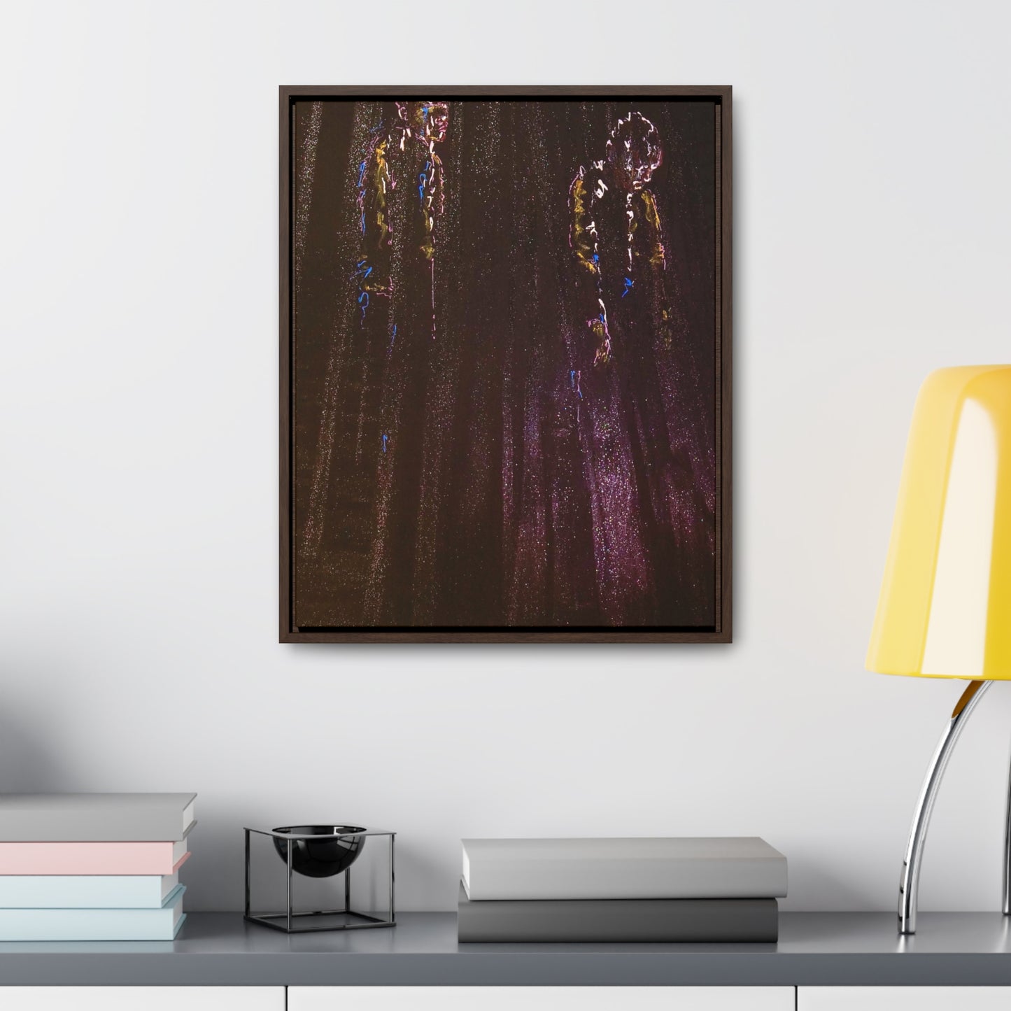 Depression - Framed Canvas Print