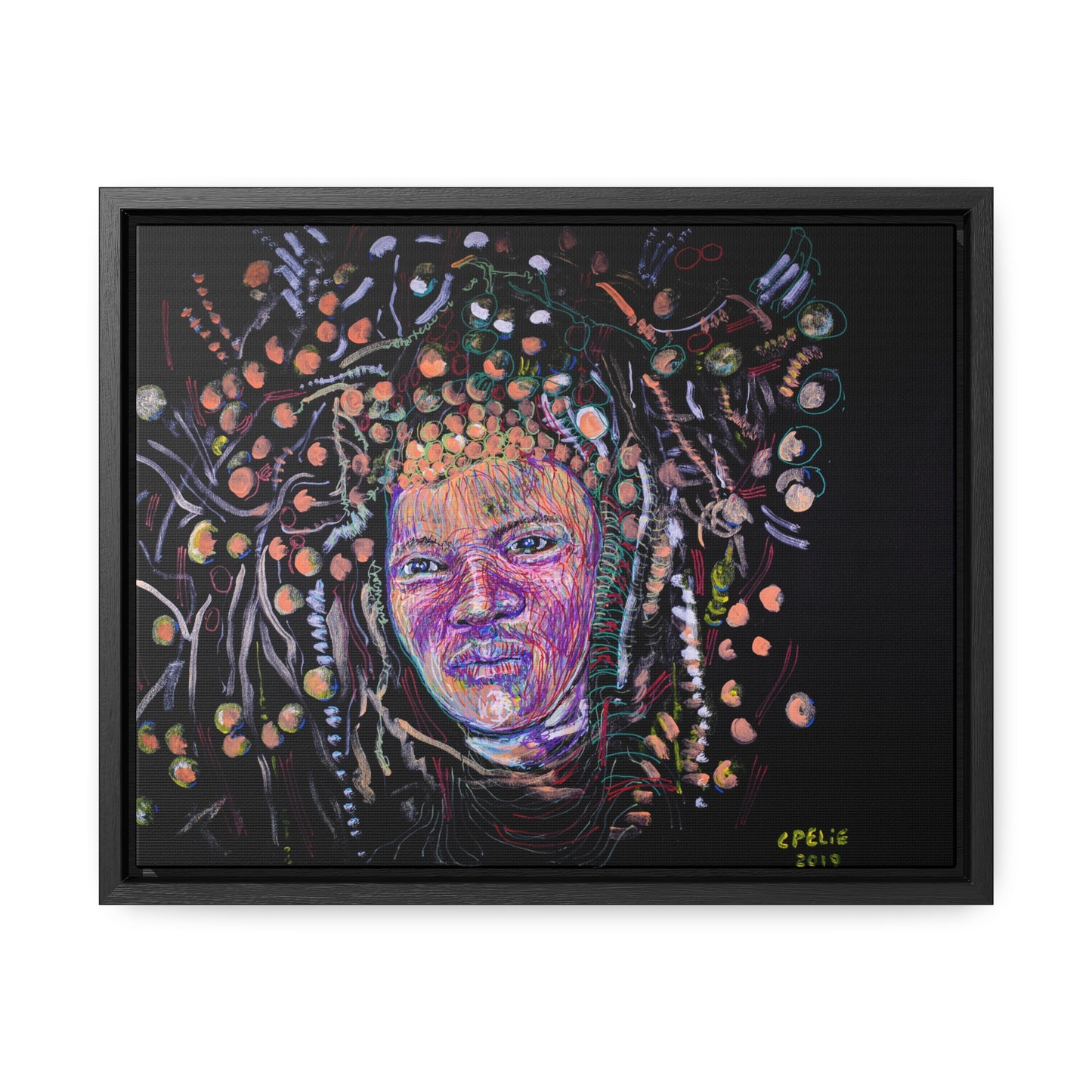 Roots of My People - Framed Canvas Print