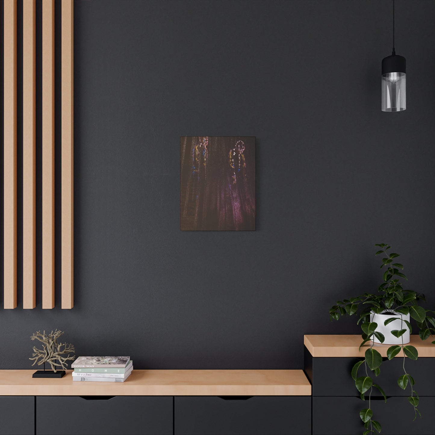 Depression - Matte Canvas Print