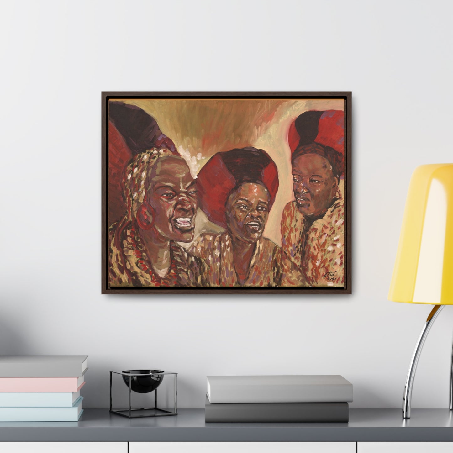 Together We Stand - Framed Canvas Print