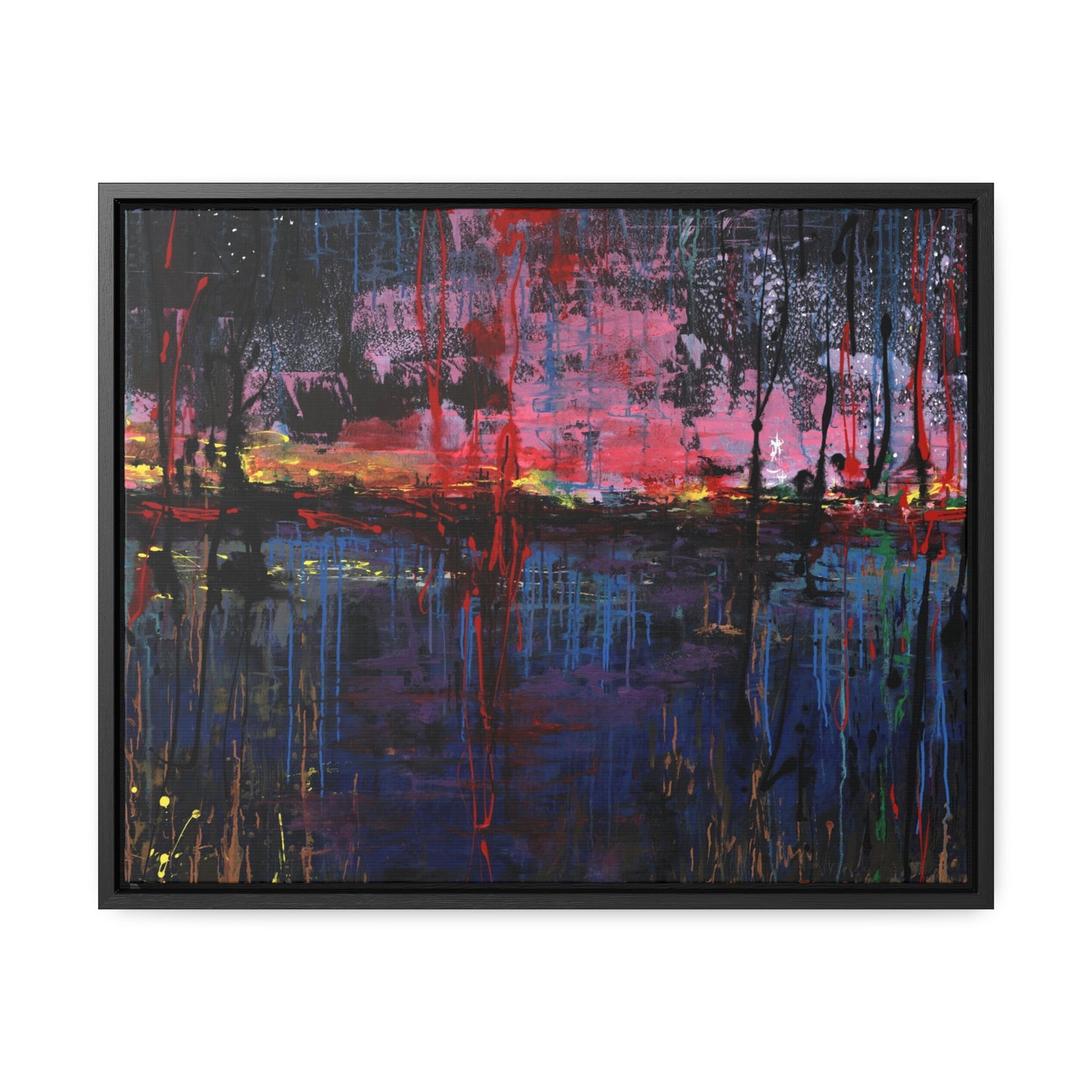 Illumination - Framed Canvas Print