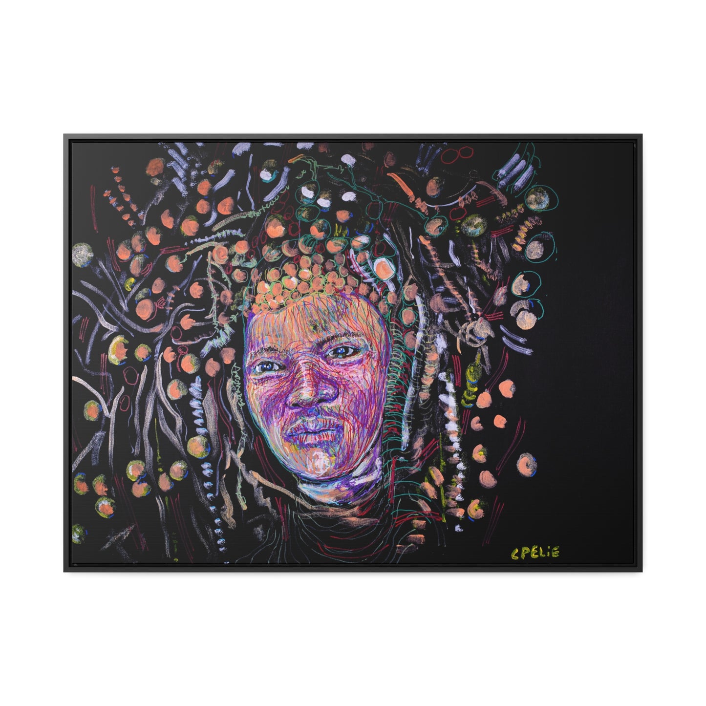 Roots of My People - Framed Canvas Print