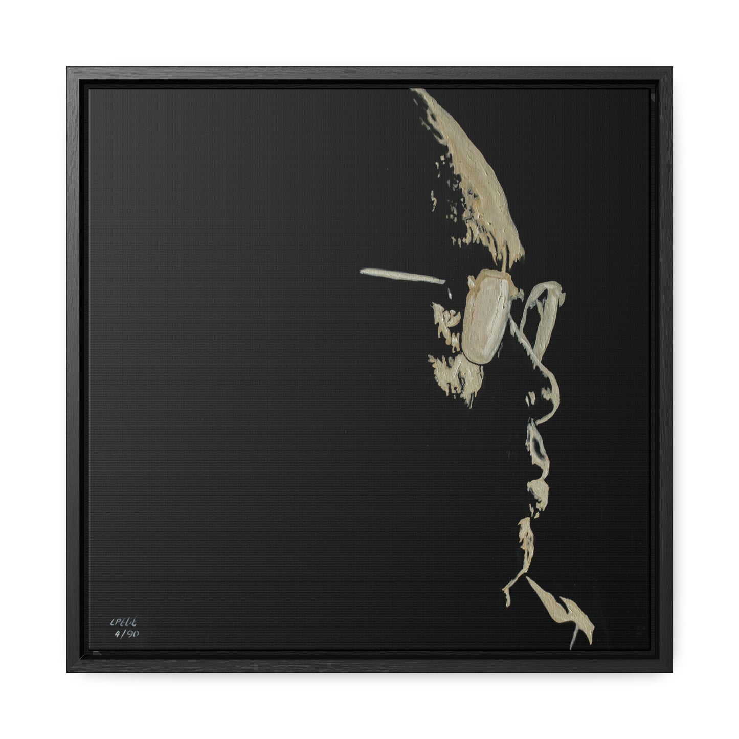 Contemplation - Framed Canvas Print