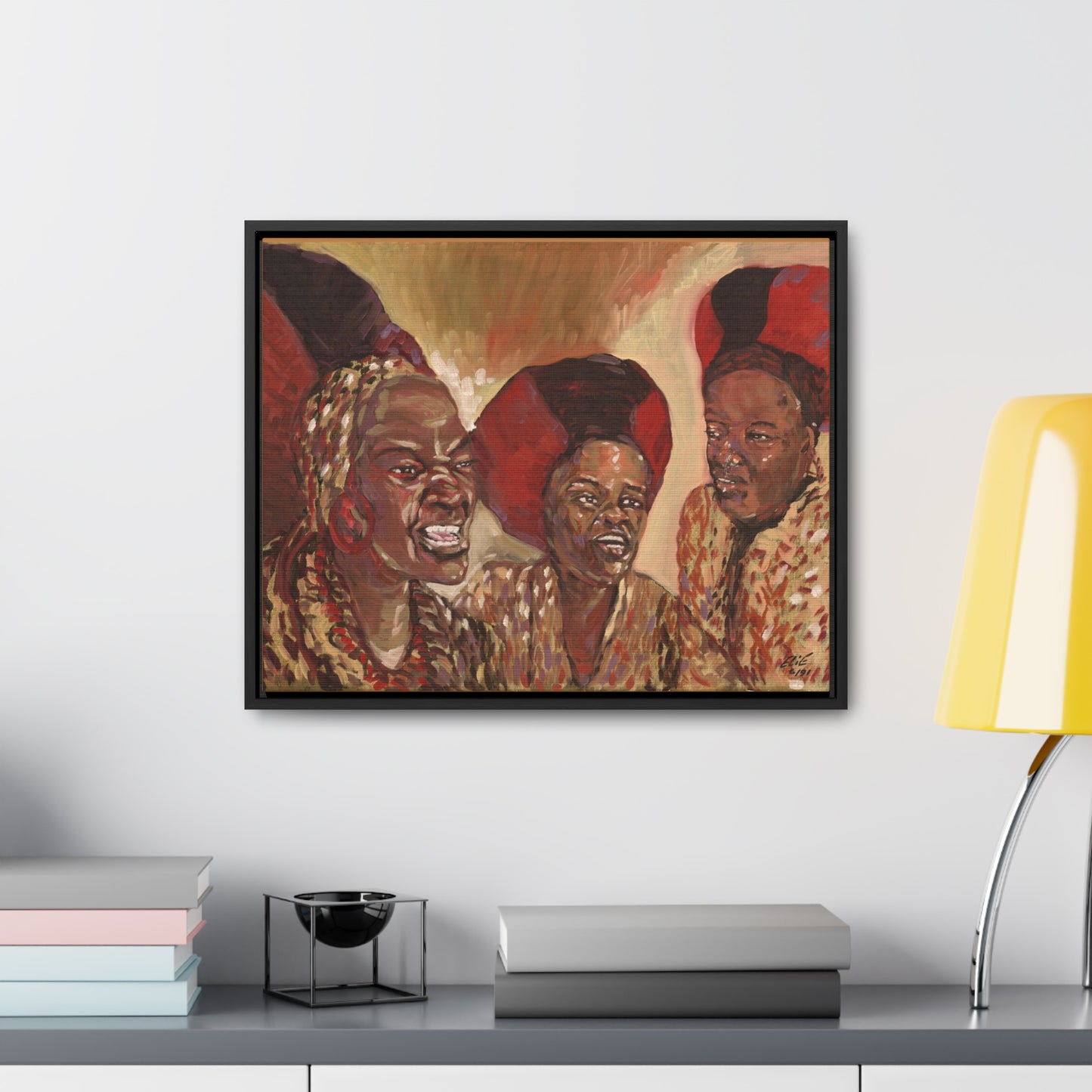 Together We Stand - Framed Canvas Print