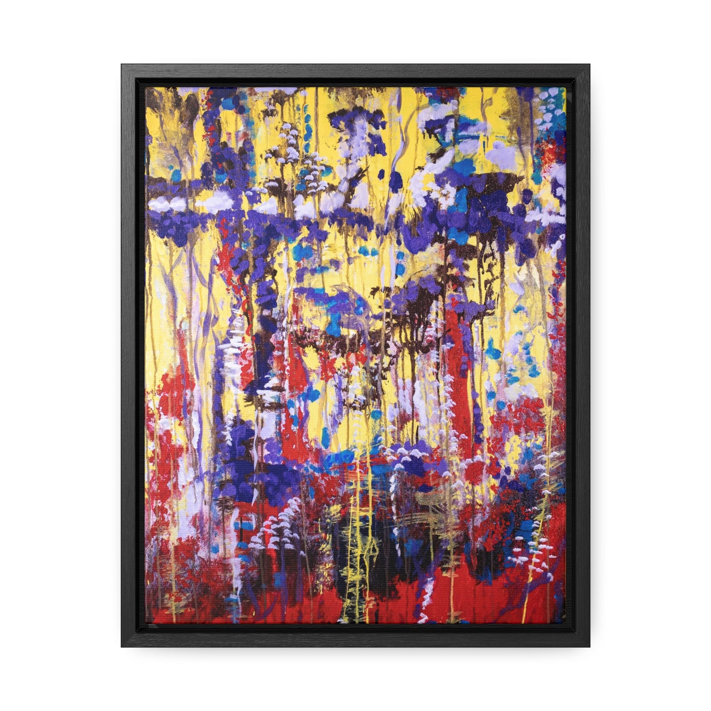 Celebration of Spring - Framed Canvas Print