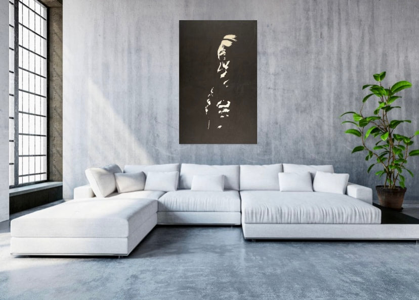 The Blues Singer (Luxe Canvas Giclee Print)